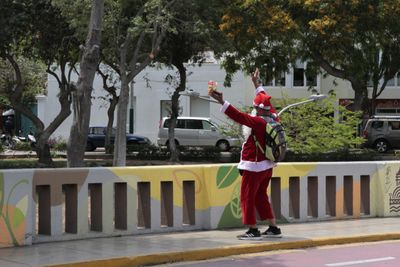 Spreading holiday cheer