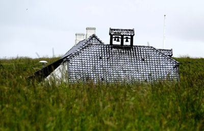Videy Island church from one of the walking trails