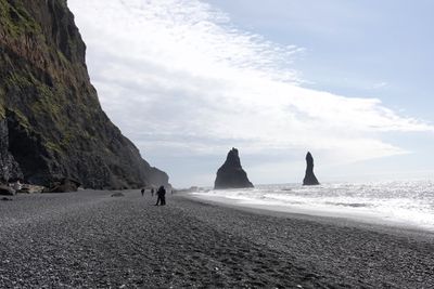 Reynisfjara Beach wide shot