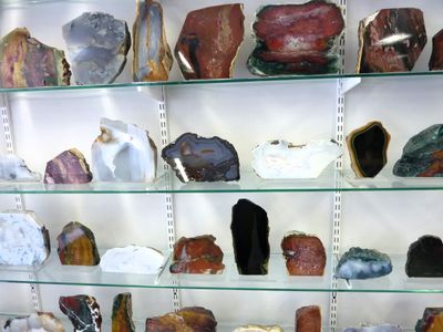 Audan's Mineral Collection was really interesting - as was Mr. Audan