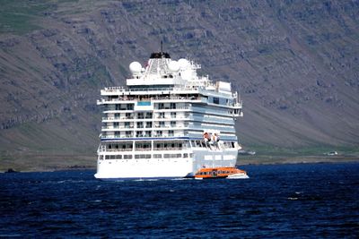 Tenders took us to/from Viking Mars, which was sitting out in the fjord a little ways.
