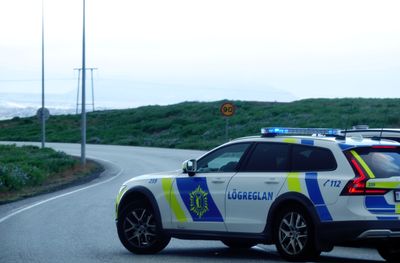 Volcano eruption caused police to close road to Blue Lagoon