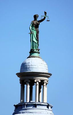 Lady Justice on Court House