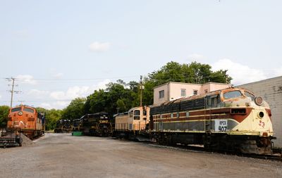 Locomotive resting place 