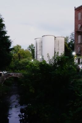 Silos & bridge  