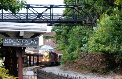 Virginia Scenic Railway train arrival surprised me!