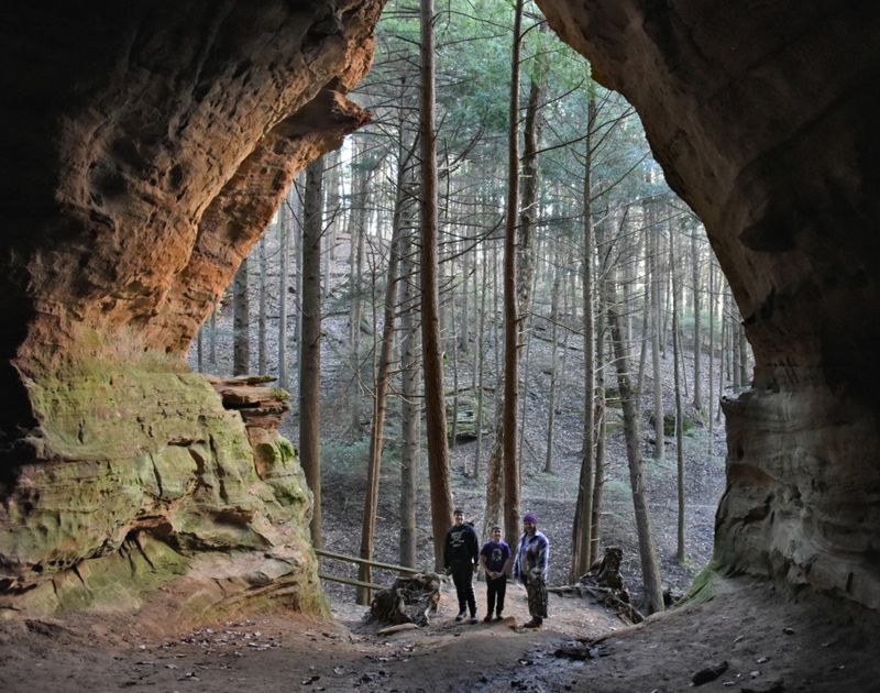 Chapel Cave in Hocking County
