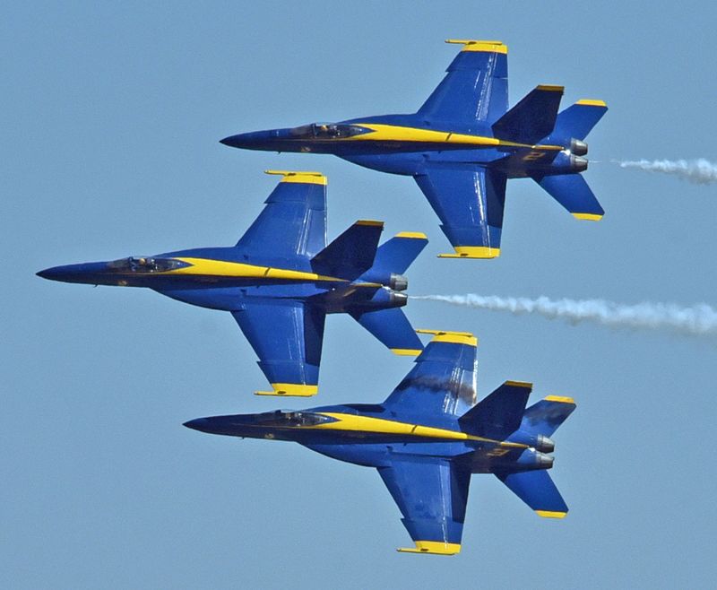 Blue Angels (taken from the Pensacola NAS Lighthouse)