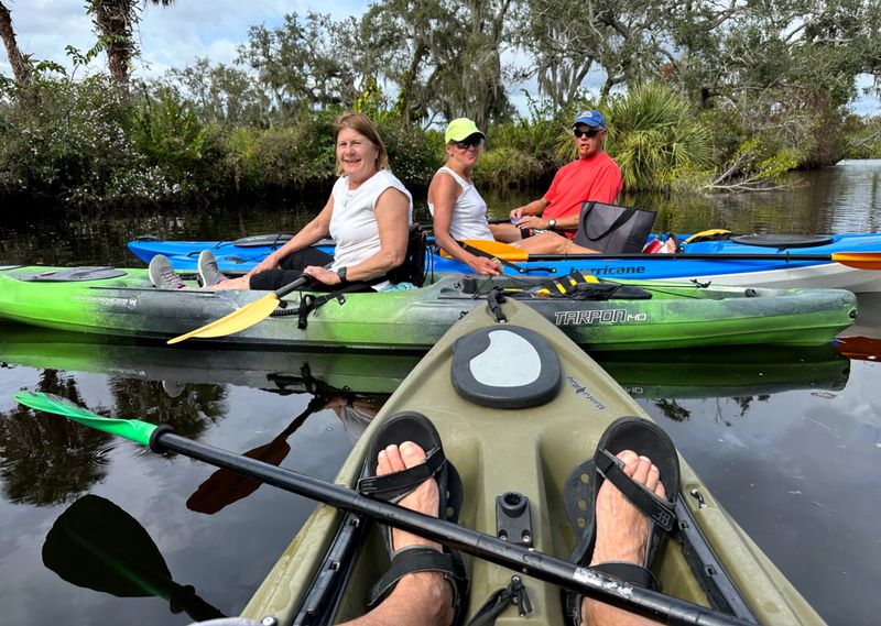 Kayaking on the Orange River
