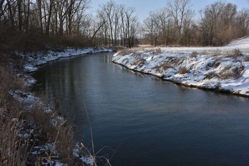 Loramie Creek, behind our house