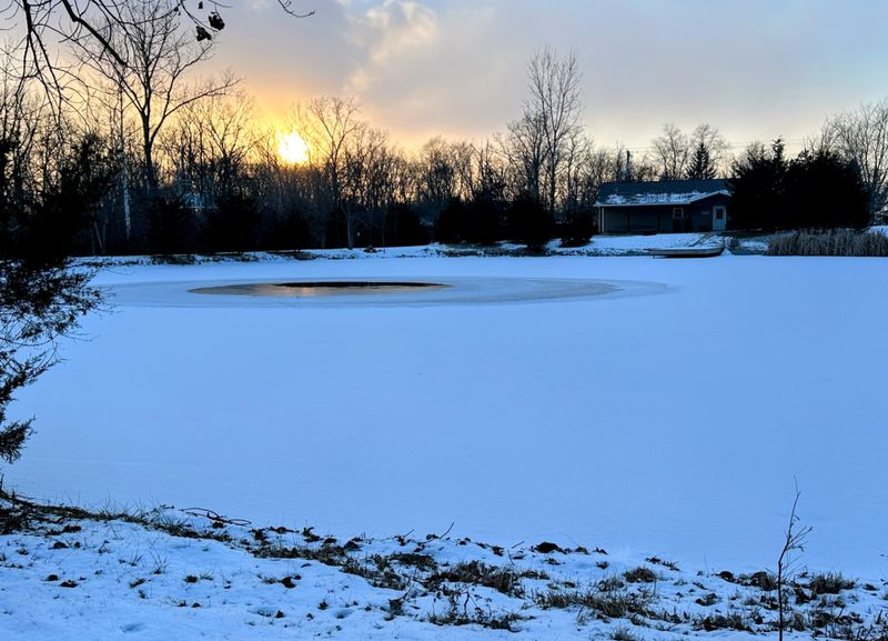 Cold Evening  - 1 degree (-17 Celcius)
