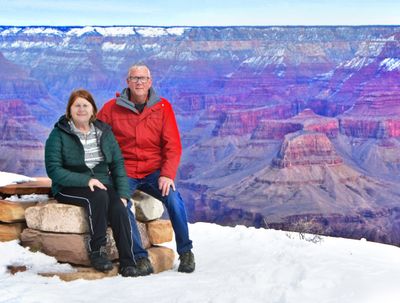 Self Portrait at the Grand Canyon