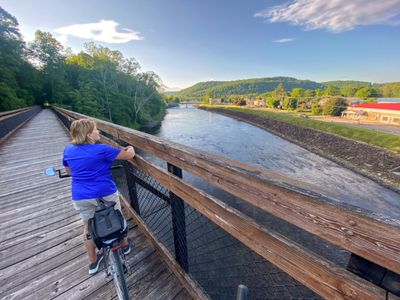 Over the Casselman River in Confluence, PA