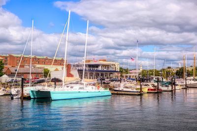 Boats at Newport