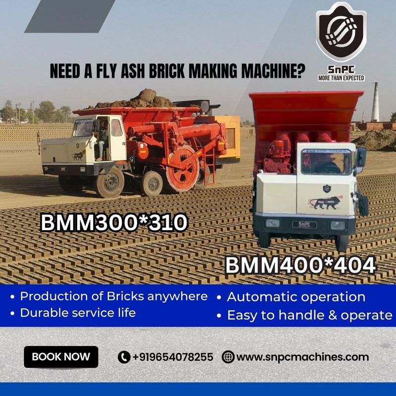 Need a fly ash brick making machine?