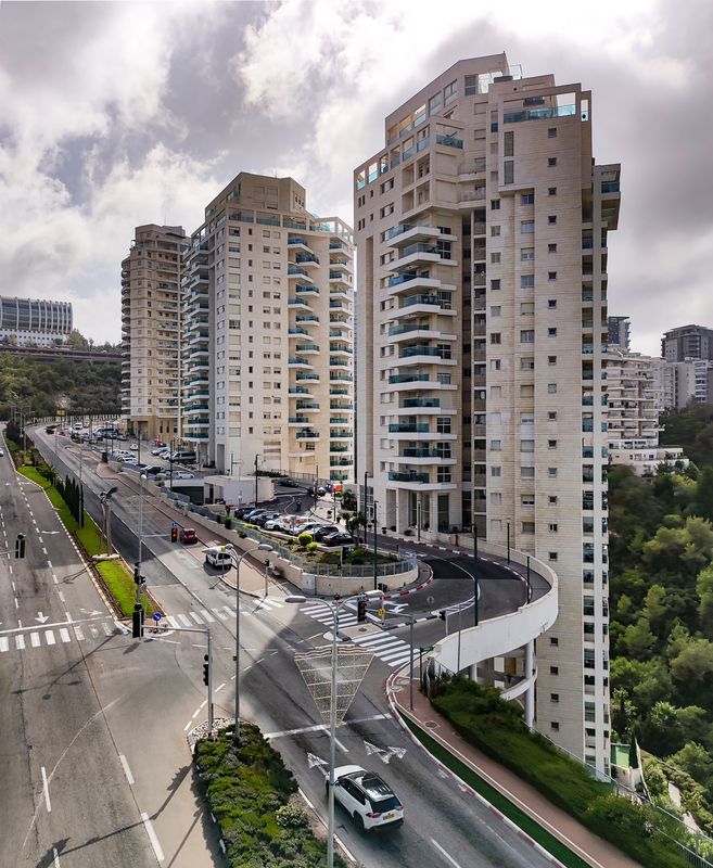 View from the Haifa Cable Car