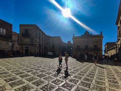 Backlight at Piazza della Loggia