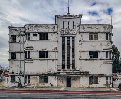 An International-Style Abandoned Building