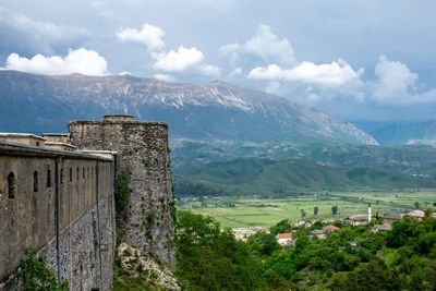 The prison wing of the fortress