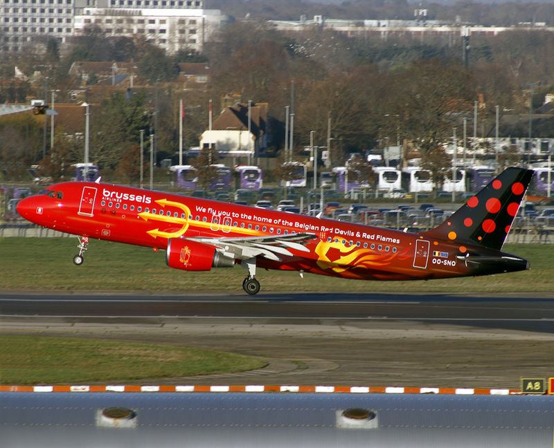 Red Devils updates livery dep LHR