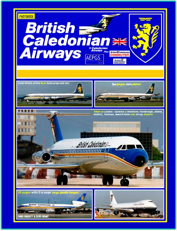 BCAL British Caledonian Airways - Pictorial book. Available now!