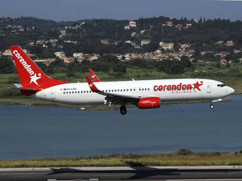 Arrival for Corfu, Greece