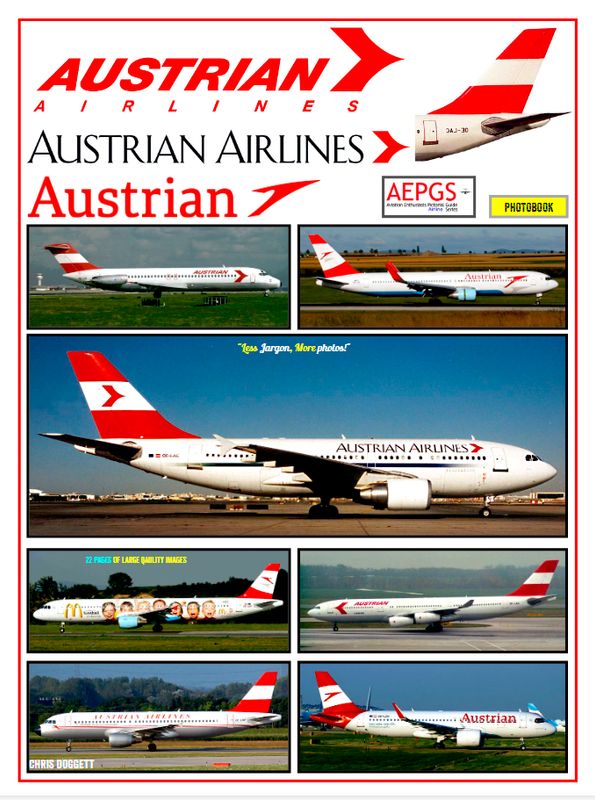Austrian Airlines Photobook. Expected in July 2025.