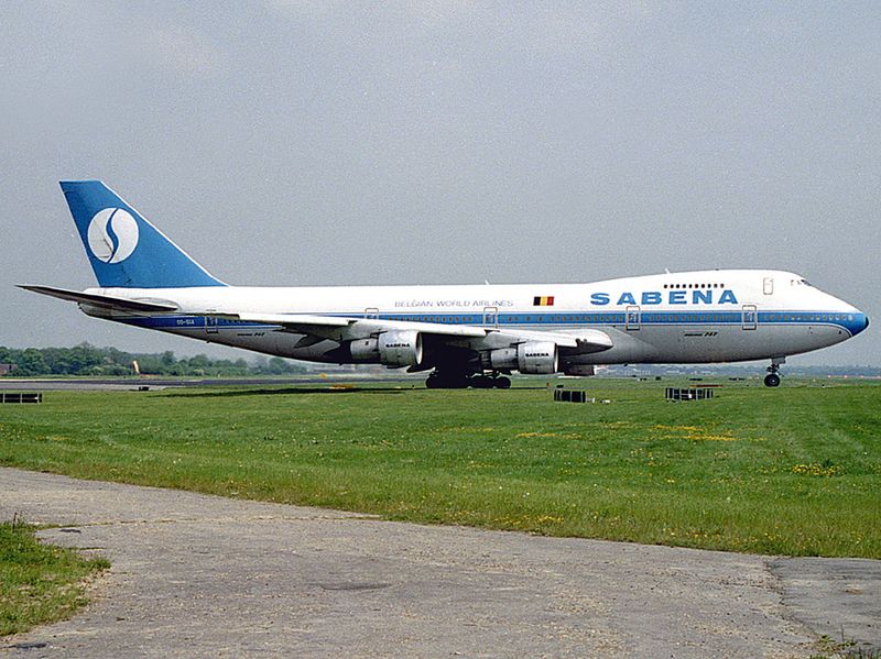 B747-100 OO-SGA