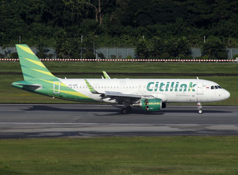 A320-200 PK-GGE