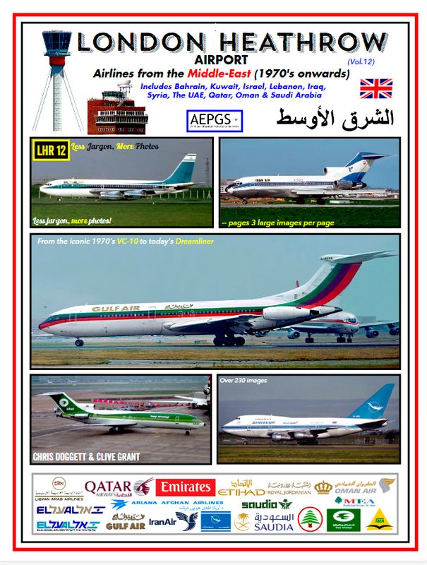 Airlines from the Middle-East at London-Heathrow Airport  