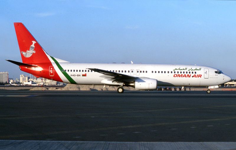 Boeing 737-800 A40-BN