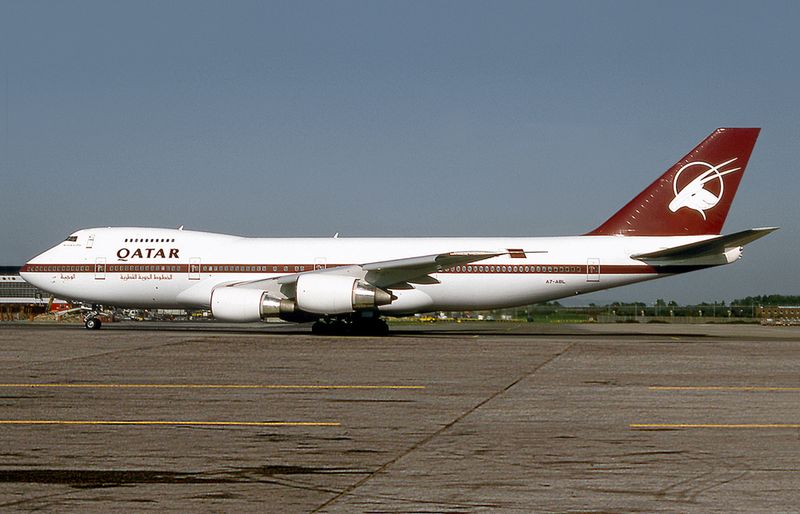 #006 Qatar Airways Boeing 747-SR A7-ABL