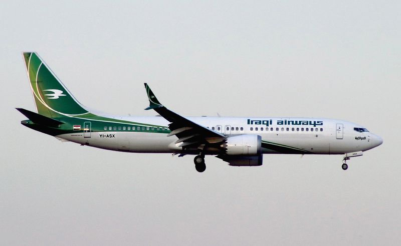B737 Max 8 YI-ASX
