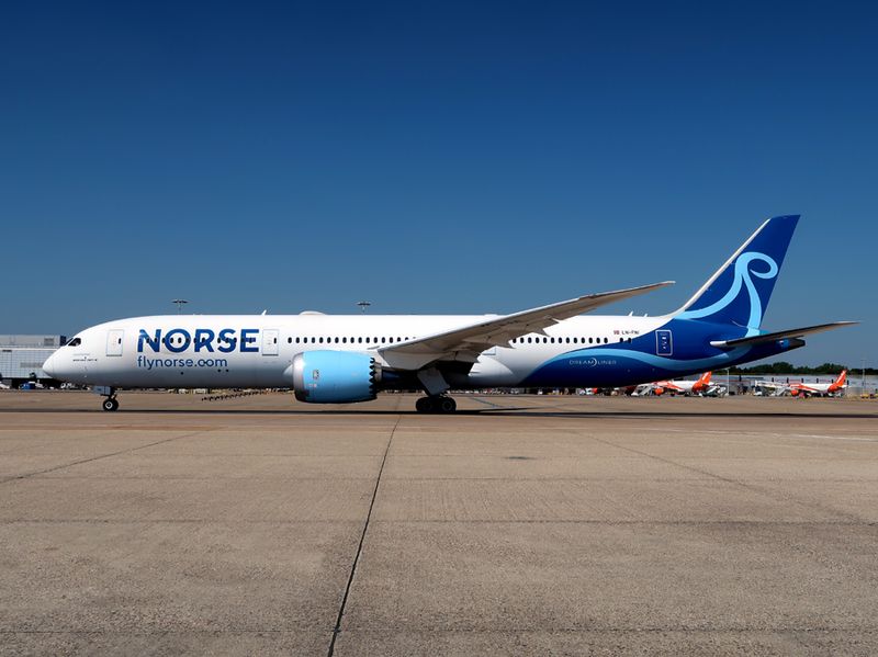 B787-9 LN-FNI
