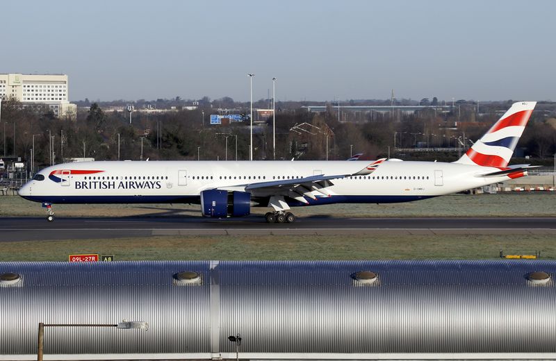 Arrives 27R at Heathrow