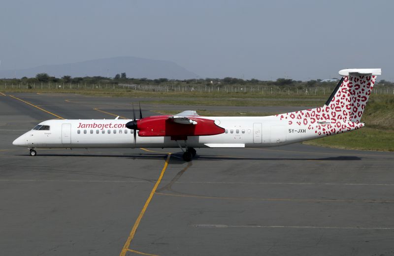 DHC 8 Q-400 5Y-JXH