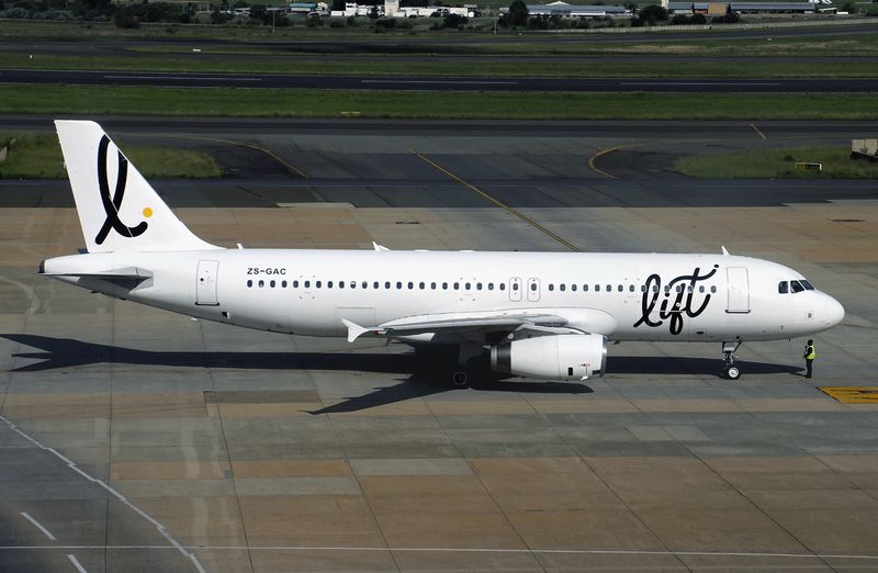 A320-200 ZS-GAC
