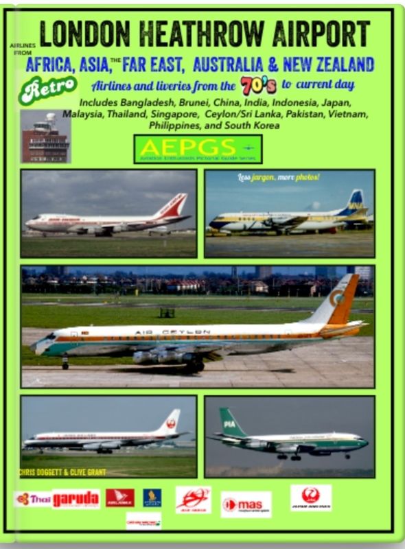 London Heathrow- airlines from Asfrica, Asia and the Far East