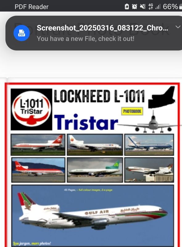 L-1011 TriStar (Expect late 2025).
