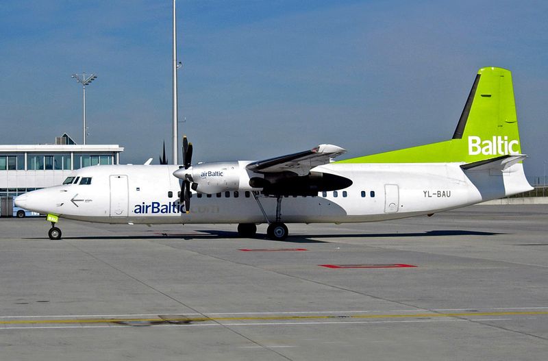 Fokker FK50 YL-BAU