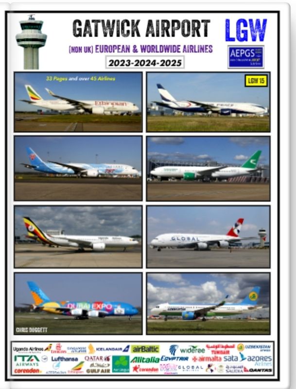 Aircraft Enthusiasts Pictorial Guide Series (AEPGS) Airport Series Photobooks