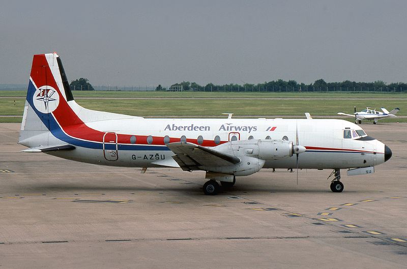 HS748 G-AZSU
