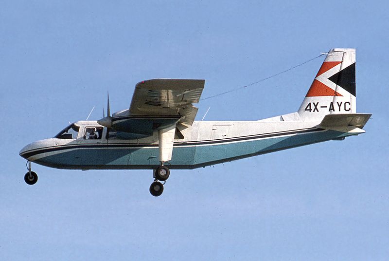 BN2A Islander 4X-AYC 