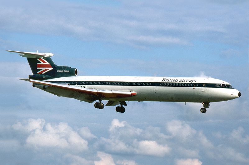 HS-121 Trident Three G-AYVF