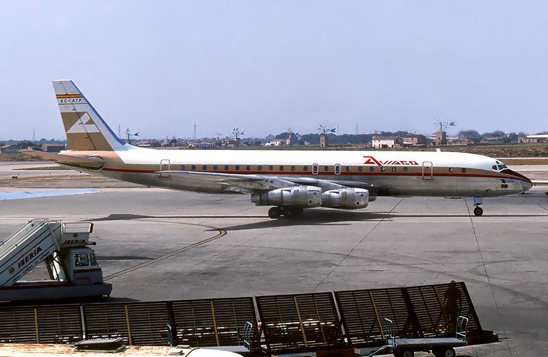 Douglas DC8-55 EC-ATP