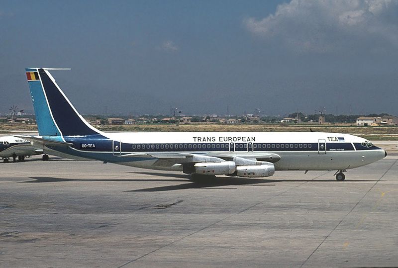 Boeing 720 OO-TEA 