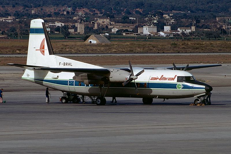 Fokker FK-27 Friendship F-BRHL 