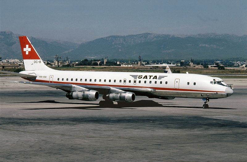 DC8-55 HB-IDB 