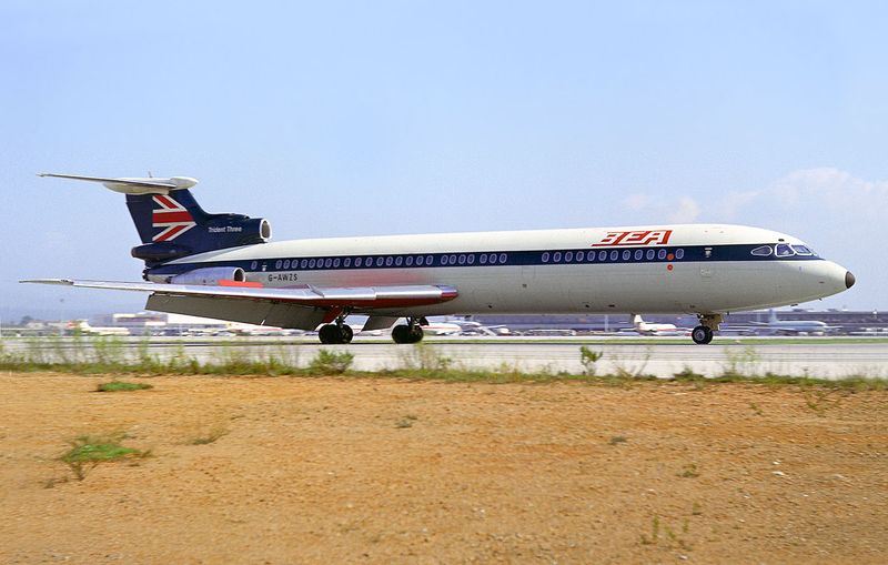 HS 121 Trident 3 G-AWZS
