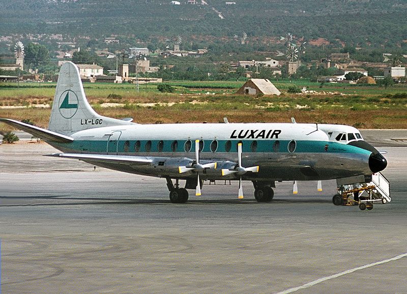 Vickers Viscount LX-LGC